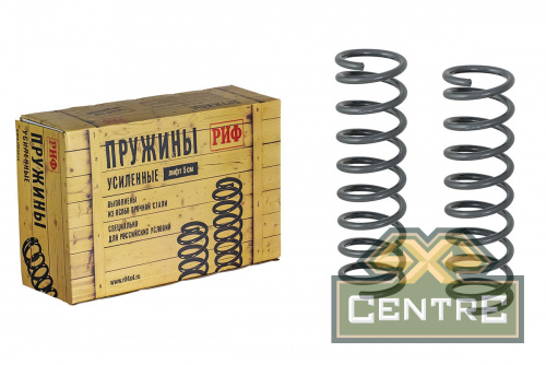пружины риф задние нива 2121, 21213, 21214, 21214m  +50 кг лифт 50 мм
