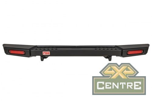 Бампер РИФ силовой задний УАЗ Буханка с фонарями, возможностью установки фаркопа, стандарт