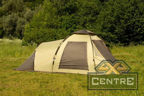 Палатка-автомат кемпинговая Maverick Family Comfort (бежевый / коричневый)