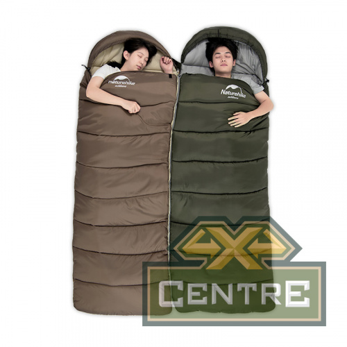 Мешок спальный Naturehike U350S, (190х30)х75 см, (правый) (ТК: -3°C), темно-зеленый