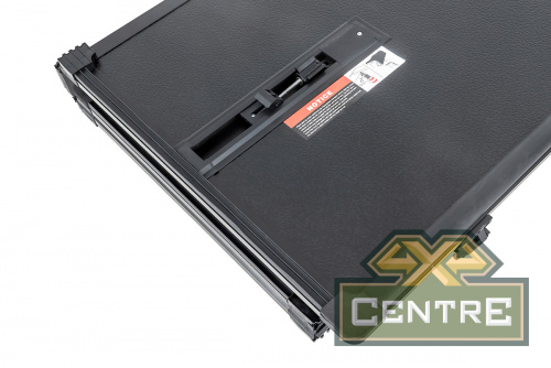 Крышка кузова Dodge Ram 2019, трёхсекционная, алюминиевая, черная (5,8 ft)