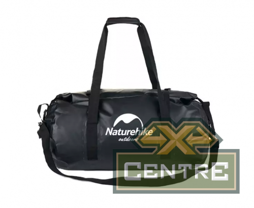 Гермосумка Naturehike 90 л ПВХ (черная)