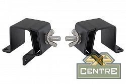 Кронштейны для бокового крепления домкрата Hi-Jack к алюминиевому багажнику (платформе) РИФ