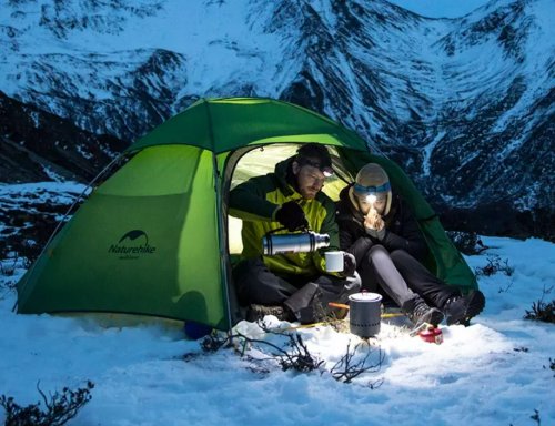 Палатка Naturehike Cloud Peak 2-местная, алюминиевый каркас, зеленый