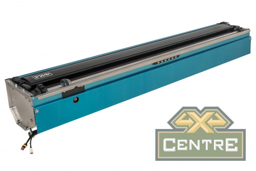 Крышка кузова РИФ для JAC T8, роллета раздвижная с электроприводом 1538х1606 мм, алюминиевая, черная