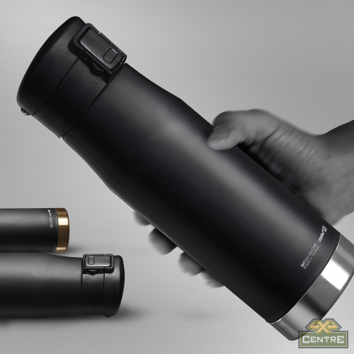 Термос LIBERTY CANTEEN, 500 мл, черный/серебро