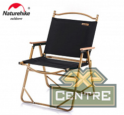 Кресло туристическое Naturehike MW02, складное, черное, до 120 кг
