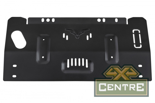 Защита Falcon радиатора, картера, РК, КПП для Toyota Land Cruiser 70 (дизель 2.8T/4.0L/4.5T (2016-20