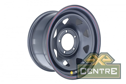 Диск усиленный УАЗ стальной черный 5x139,7 8xR16 d110 ET+15 (треуг. мелкий)