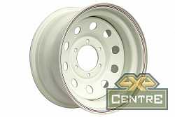 Диск OFF-ROAD-WHEELS Toyota/Nissan стальной белый 6x139,7 8xR15 d110 ET-19 (круг. отв.)