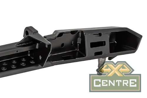 Бампер РИФ силовой задний УАЗ Буханка с фонарями, калиткой, без фаркопа, лифт 65 мм