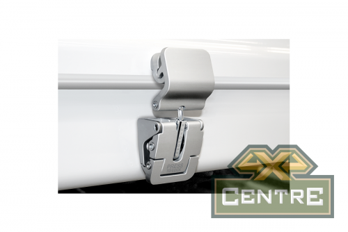 Палатка на крышу автомобиля AUTOHOME MAGGIOLINA AIRLANDER PLUS SMALL, серый тент, лестница 215 мм