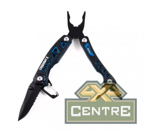 Мультитул (плоскогубцы) "СЛЕДОПЫТ-STALKER", 78х36х20 мм, 7 предметов