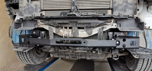 Площадка РИФ под лебёдку в штатный бампер Great Wall Poer