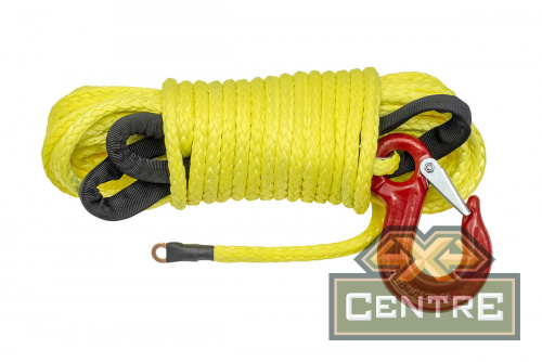 Трос для лебёдки синтетический РИФ 8 мм/15 м (готовый)