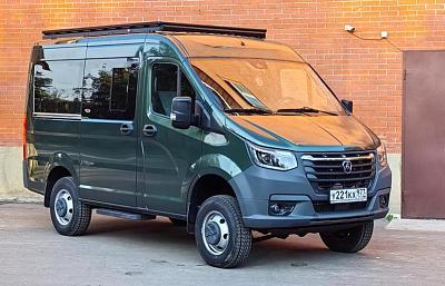 Соболь НН 4х4: Ставим новый алюминиевый багажник РИФ + допсекцию