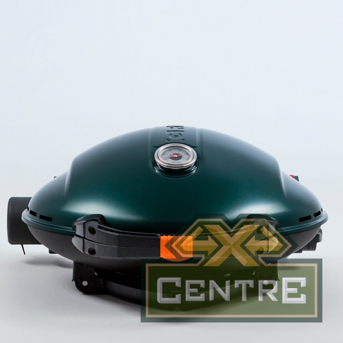 Гриль газовый O-GRILL 900МT bicolor черный-зеленый (в комплекте адаптер тип А)