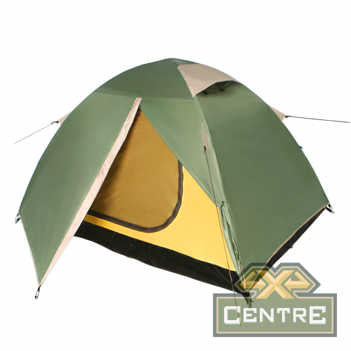 Палатка Malm 2+ BTrace (Зеленый/Бежевый)