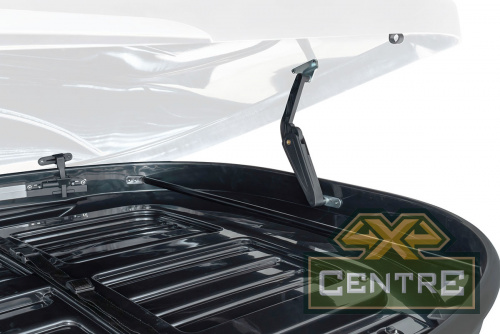 Бокс автомобильный на крышу Pentair CARAVAN 600L белый глянец, двусторонний