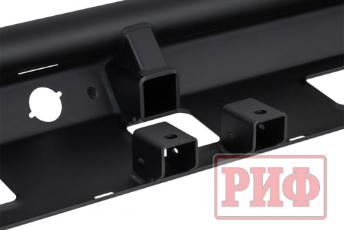 Бампер РИФ силовой задний TANK 400 c квадратом под фаркоп