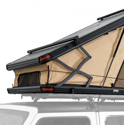 Палатка на крышу автомобиля Wild Land Bush Cruiser V2 Pro 140 с лестницей