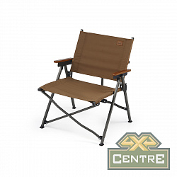 Кресло туристическое Naturehike складное, коричневое, до 120 кг