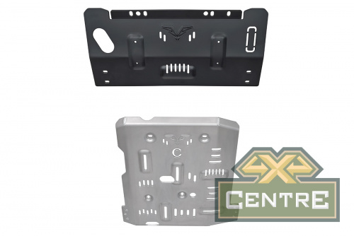 Защита Falcon радиатора, картера, РК, КПП для Toyota Land Cruiser 70 (дизель 2.8T/4.0L/4.5T (2016-20