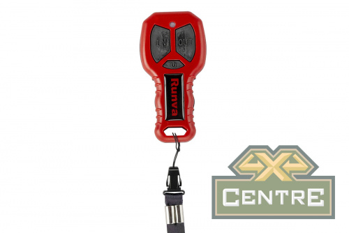 Лебёдка электрическая 12V Runva 12500 lbs 5670 кг короткий барабан (синтетический трос)