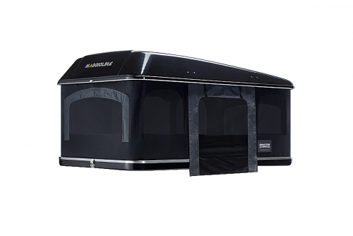 Палатка на крышу автомобиля AUTOHOME MAGGIOLINA GRAND TOUR SMALL 360 BLACK STORM, чёрный тент