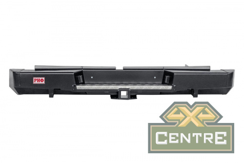 Бампер РИФ силовой задний Mitsubishi L200 2019+ с квадратом под фаркоп