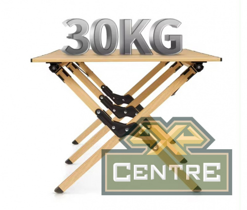 Стол туристический Naturehike складной, 118х60х44 см,с Х-образными ножками, черный