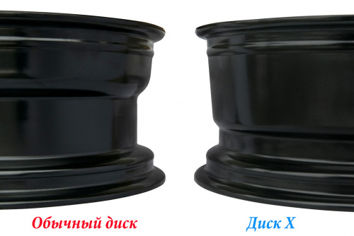 Диск усиленный стальной черный 6x139,7 8xR16 d110 ET+30