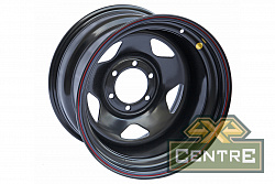 Диск OFF-ROAD-WHEELS Toyota/Nissan стальной черный 6x139,7 10xR17 d110 ET-40 (треуг.)