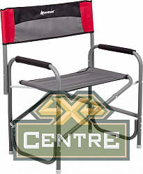 Кресло директорское NISUS MAXI без столика (серый/красный/черный)