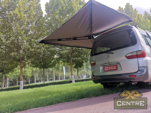 Маркиза автомобильная РИФ безопорная, веерная 2,3х2 м (левая)