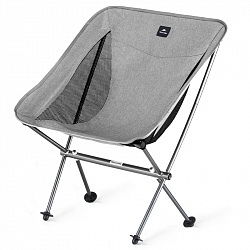 Кресло туристическое Naturehike YL05 складное, серое, до 150 кг Кресло туристическое Naturehike YL05 складное, серое, до 150 кг