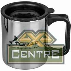 Термокружка ТОНАР 350ML с пластиковой крышкой