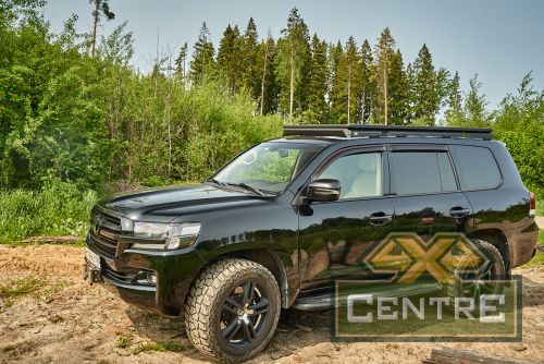Багажник экспедиционный (платформа) алюминиевый РИФ 1200x2080 мм для Toyota Land Cruiser Prado 200 (