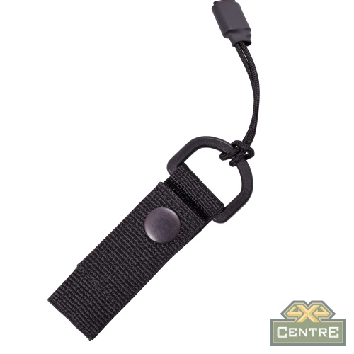 Страховочный тренчик CORD из паракорда с креплением на ремень и карабином (orange)