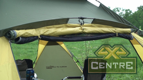 Шатёр автомат Maverick Cosmos 400 (хаки/желто-горчичный)