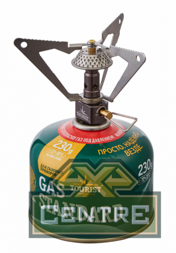 Горелка газовая TOURIST MEGA, под резьбовой баллон