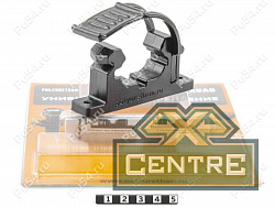 Крепление топора/стволов ружья (овал горизонт.) поперечное черный