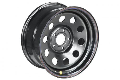 Диск OFF-ROAD Wheels  JEEP стальной черный 5х127 8xR17 d75 ET-0 (круп. круг)