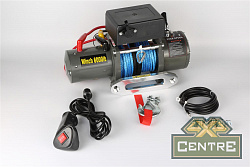 Лебёдка электрическая 12V Electric Winch 6000 lbs 2722 кг (влагозащищенная) 3 контакта, синтет.трос