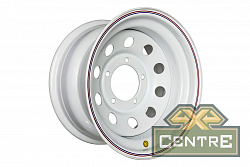 Диск OFF-ROAD Wheels УАЗ стальной белый 5x139,7 8xR15 d110 ET-3 (круг)