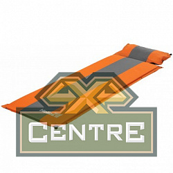 Коврик самонадувающийся HELIOS с подушкой 30-170x65x4 см