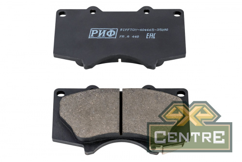Колодки тормозные РИФ Toyota LC120, Hilux 2005+  OEM 04465-35250, 04465-35290