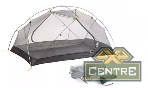 Палатка Naturehike Mongar 2-местная, алюминиевый каркас,сверхлегкая, серо-зеленый