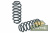 пружины риф задние jeep grand cherokee wj +80 кг лифт 30 мм