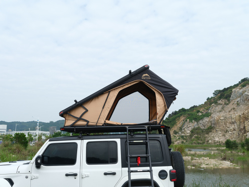 Палатка на крышу автомобиля Wild Land Bush Cruiser V2 Pro 140 с лестницей
